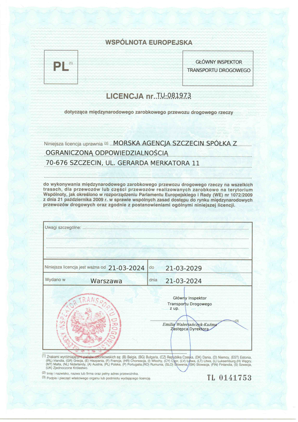 TRANSPORT PALET z KRAKÓWA 